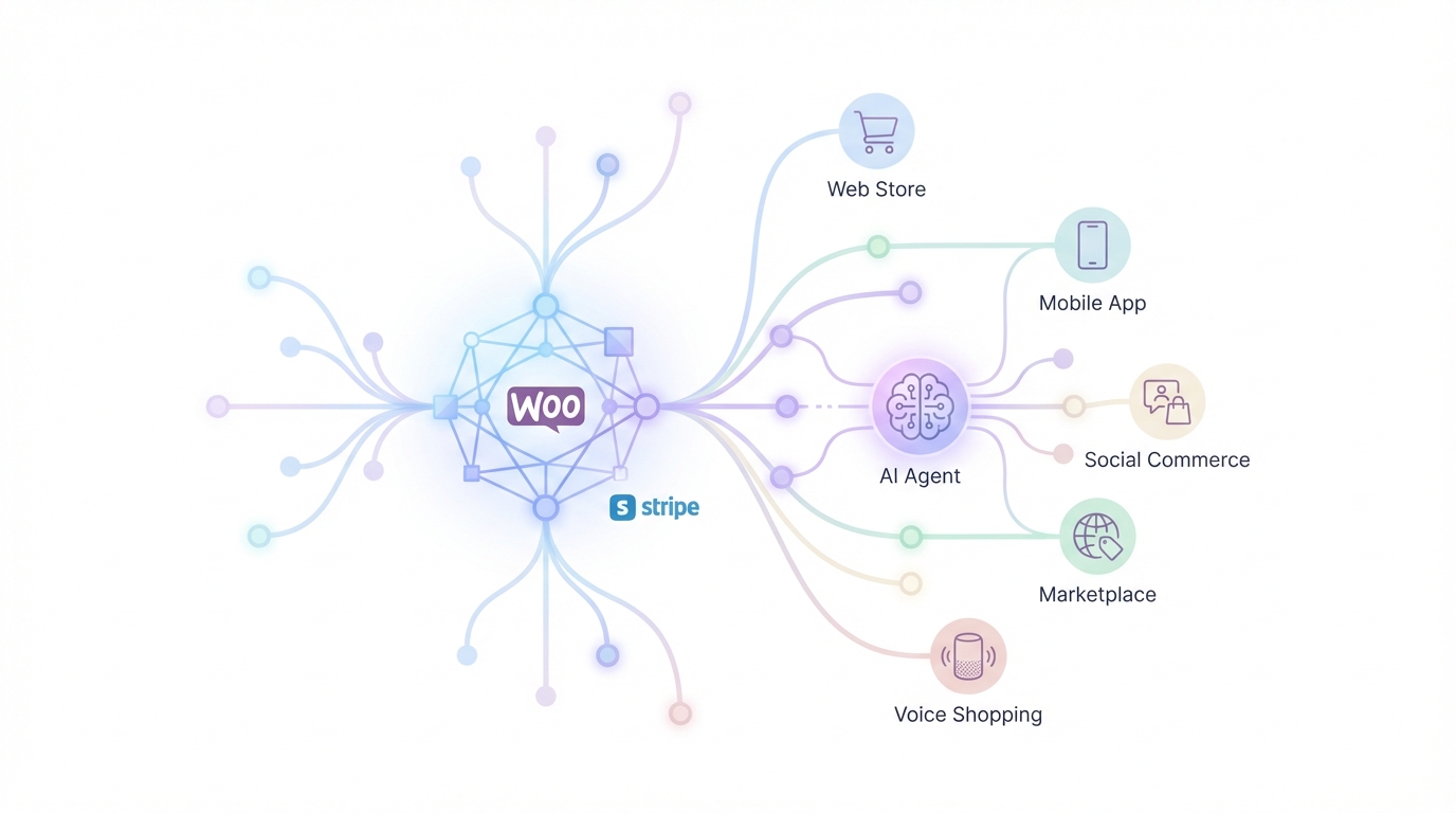 Stripe Agentic Commerce Suite prihaja v WooCommerce: en katalog, več AI prodajnih kanalov