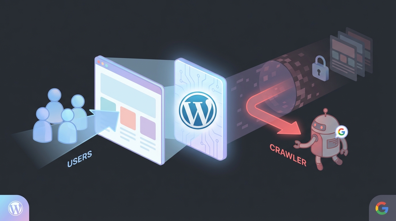 Cloaking avançado em WordPress: malware que só “mostra a cara” ao Googlebot com validação por IP (ASN/CIDR)